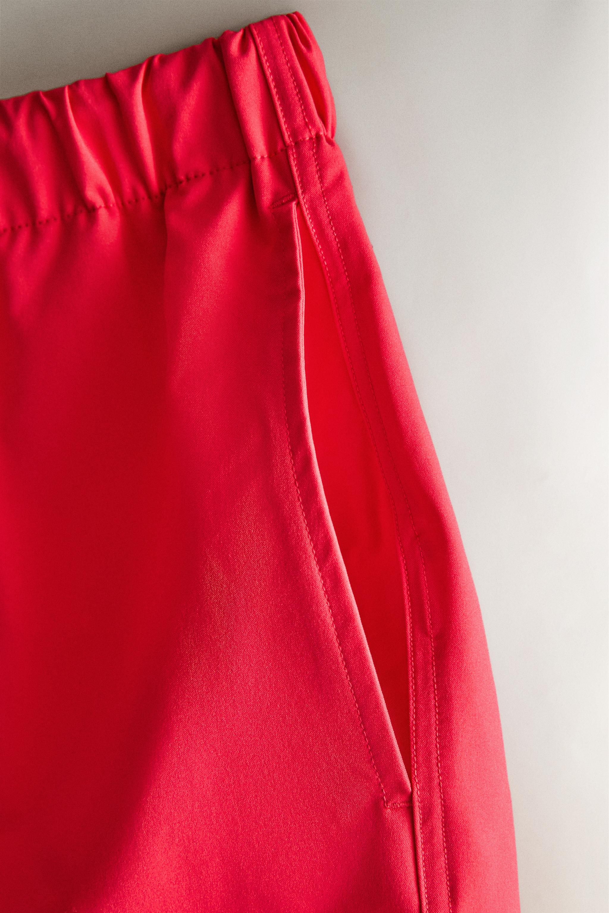 MAILLOT DE BAIN MI-LONG ROUGE